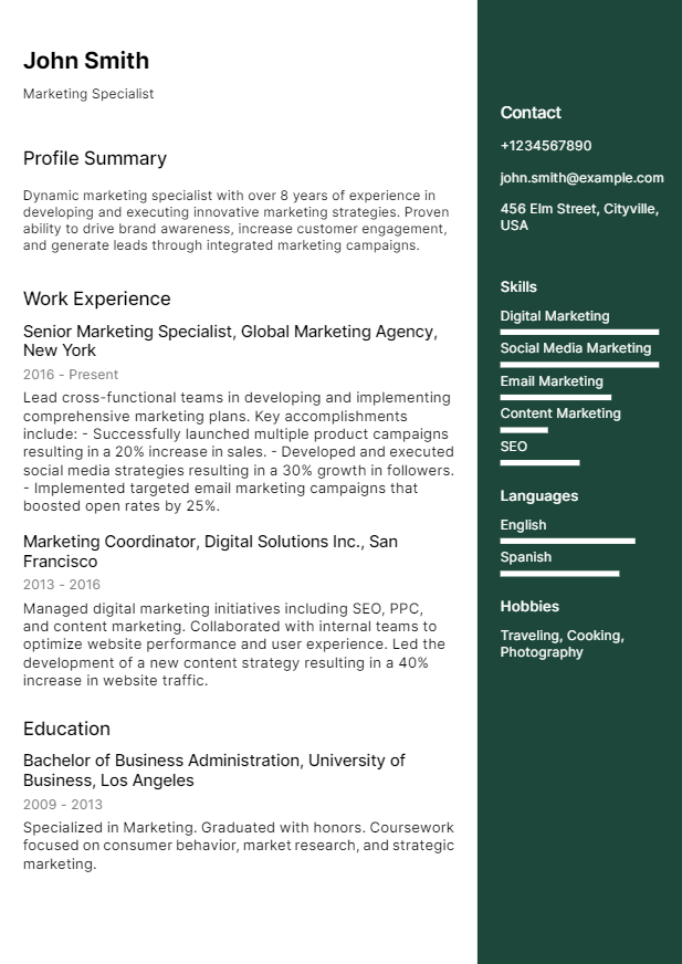 Resume Builder - CareerBio.io - สร้างอนาคตของคุณหนึ่งครั้งในแต่ละครั้ง media 2