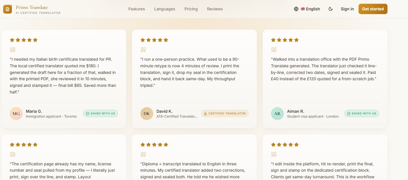 AI Document Translation in Seconds gallery image