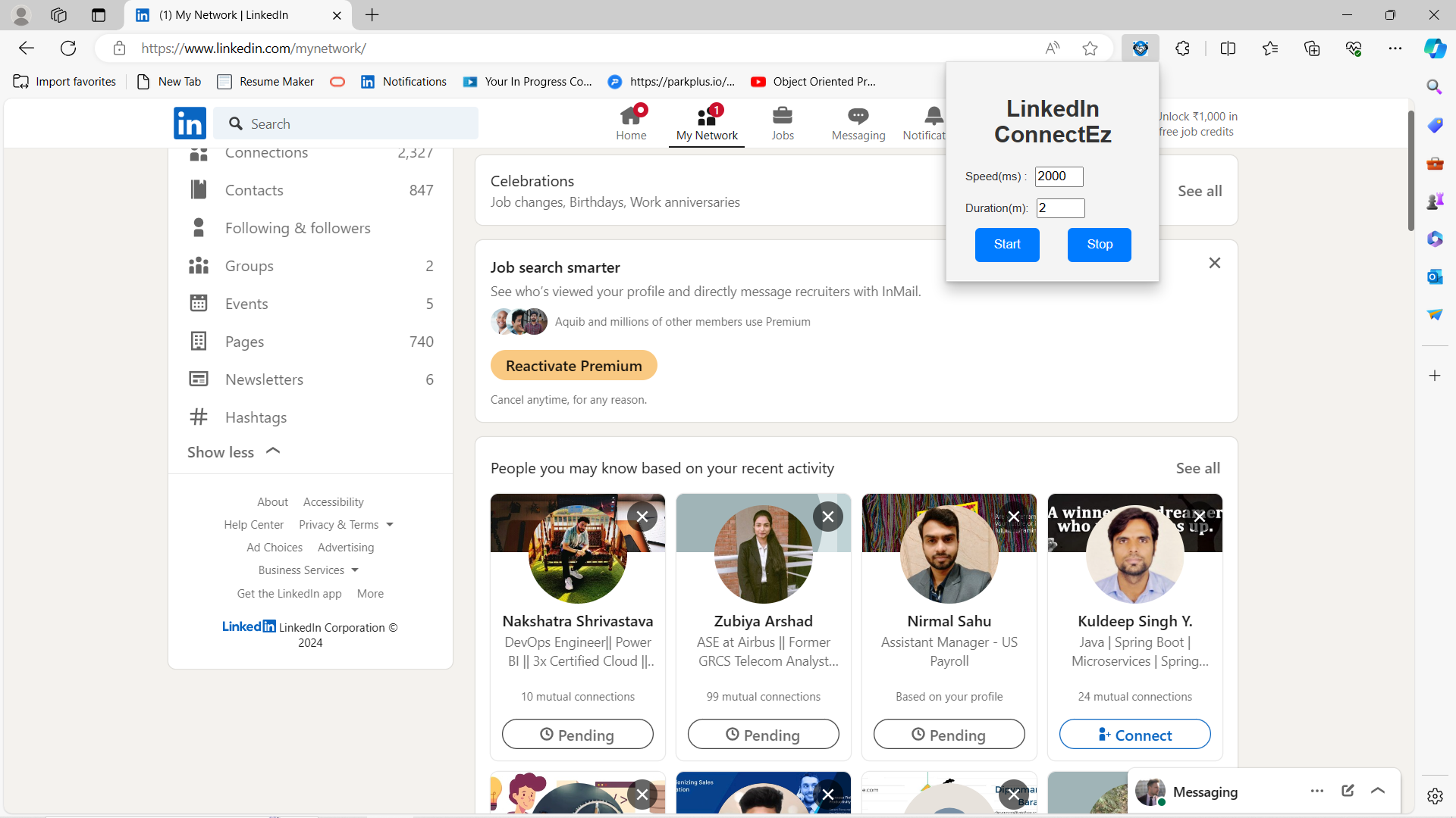LinkedIn Connect - Espandi la tua rete LinkedIn con EzConnect media 4