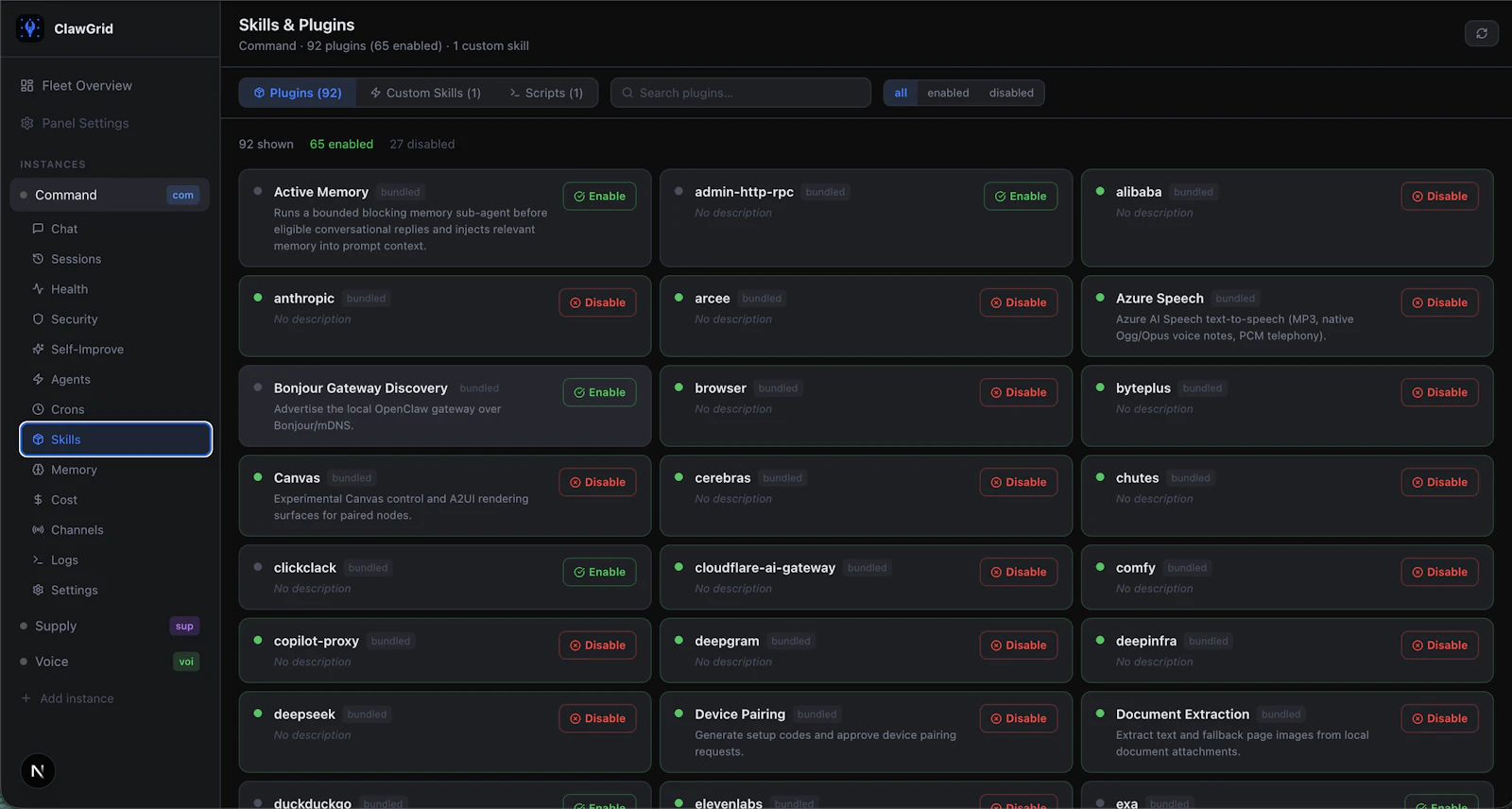ClawGrid screenshot 4