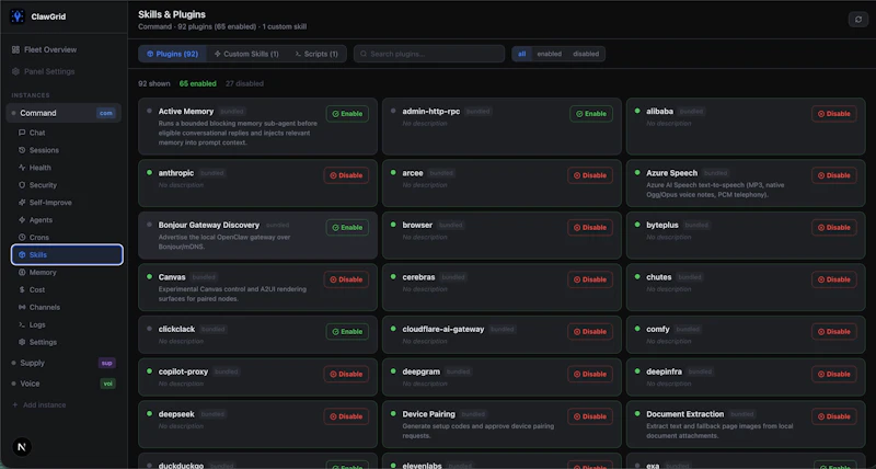 ClawGrid screenshot 4