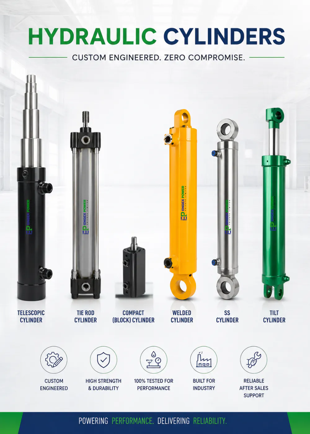 Custom Hydraulic Cylinder Manufacturer gallery image