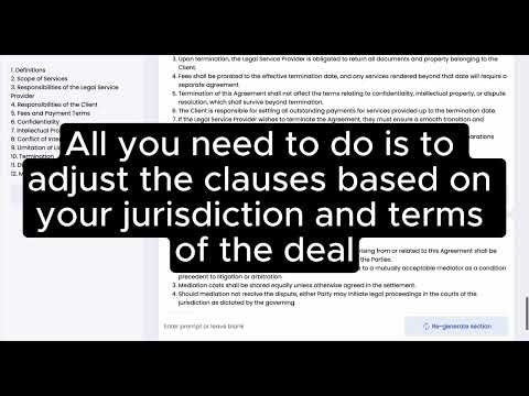 AI for contract drafting gallery image
