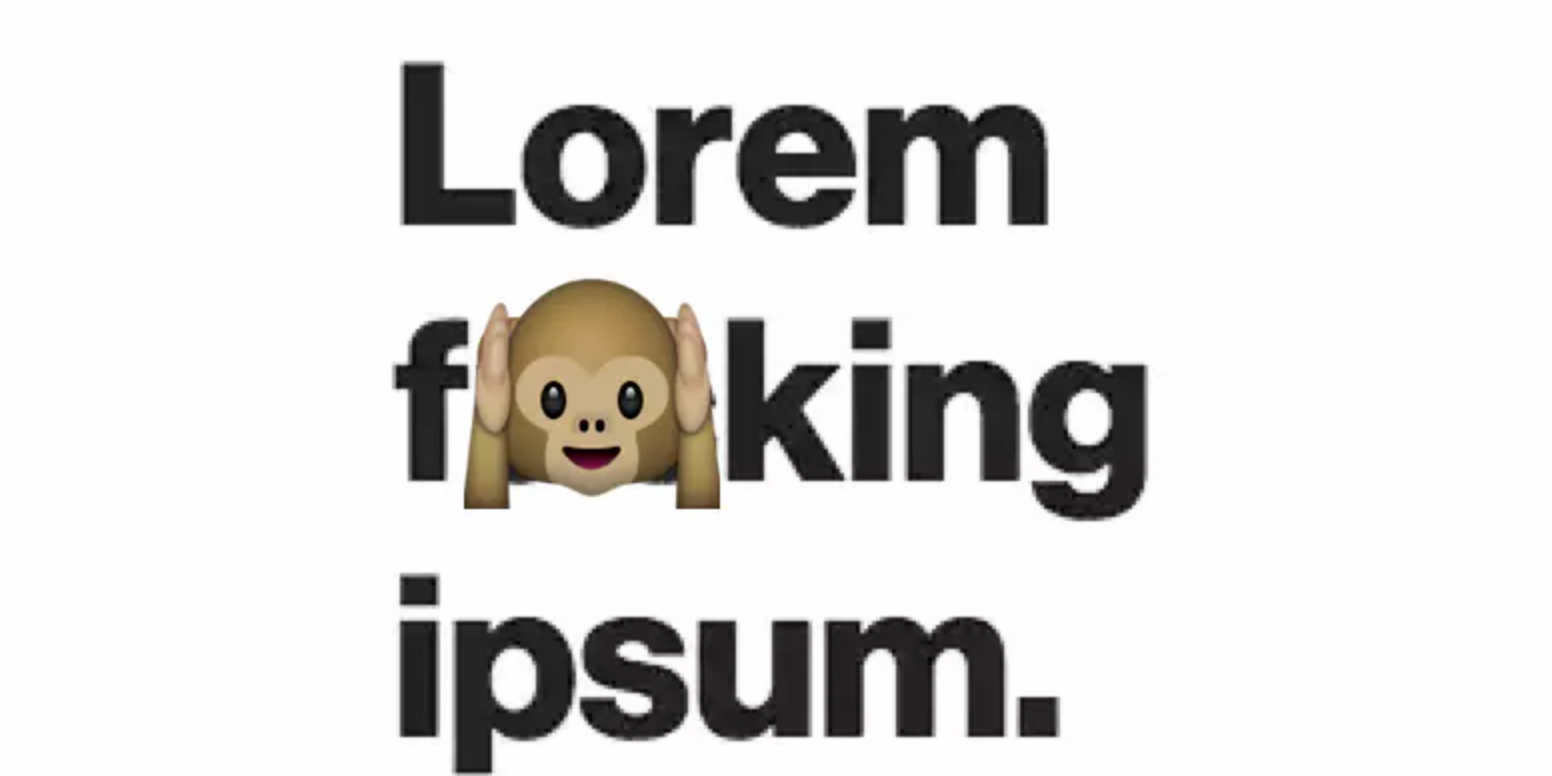 Lorem F*cking Ipsum gallery image