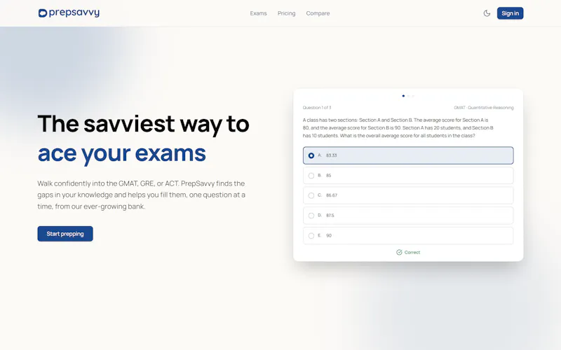 prepsavvy screenshot 5