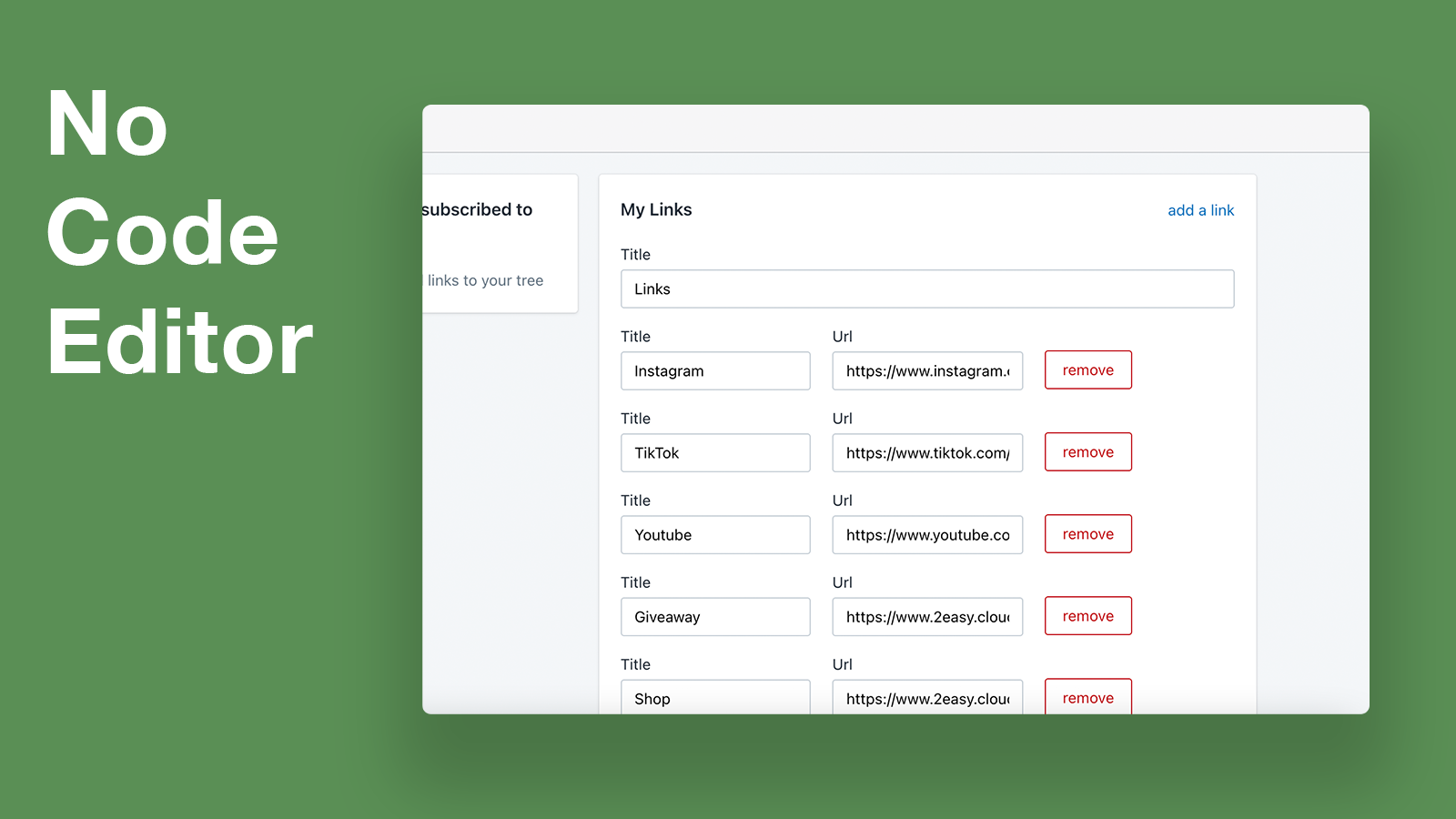 Shopify Link Trees gallery image
