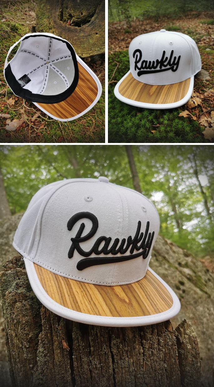 Unique wooden snapback gallery image