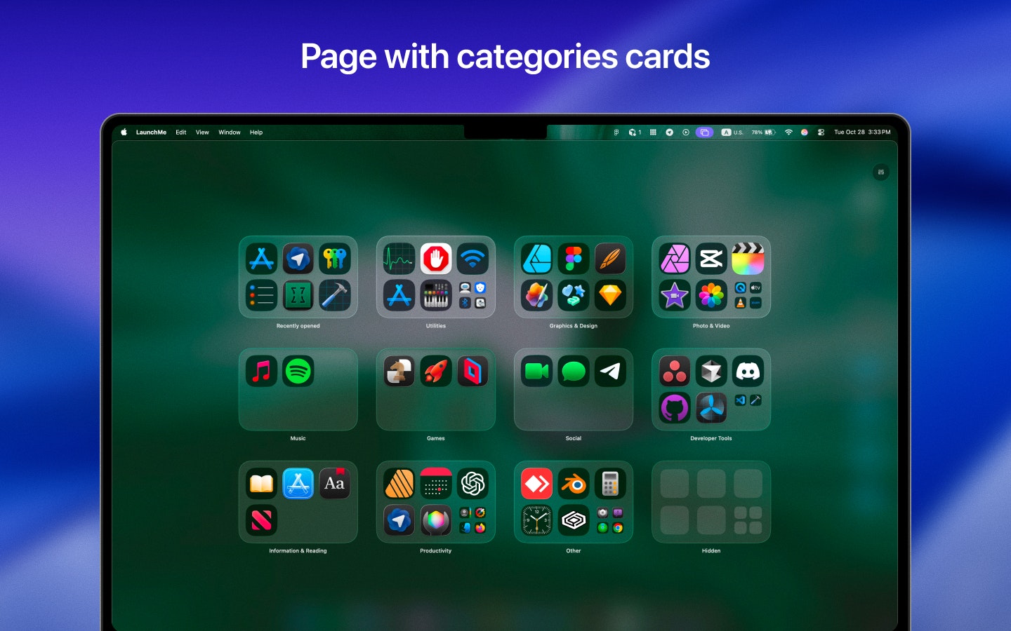 LaunchMe - App Launchpad macOS 26 gallery image