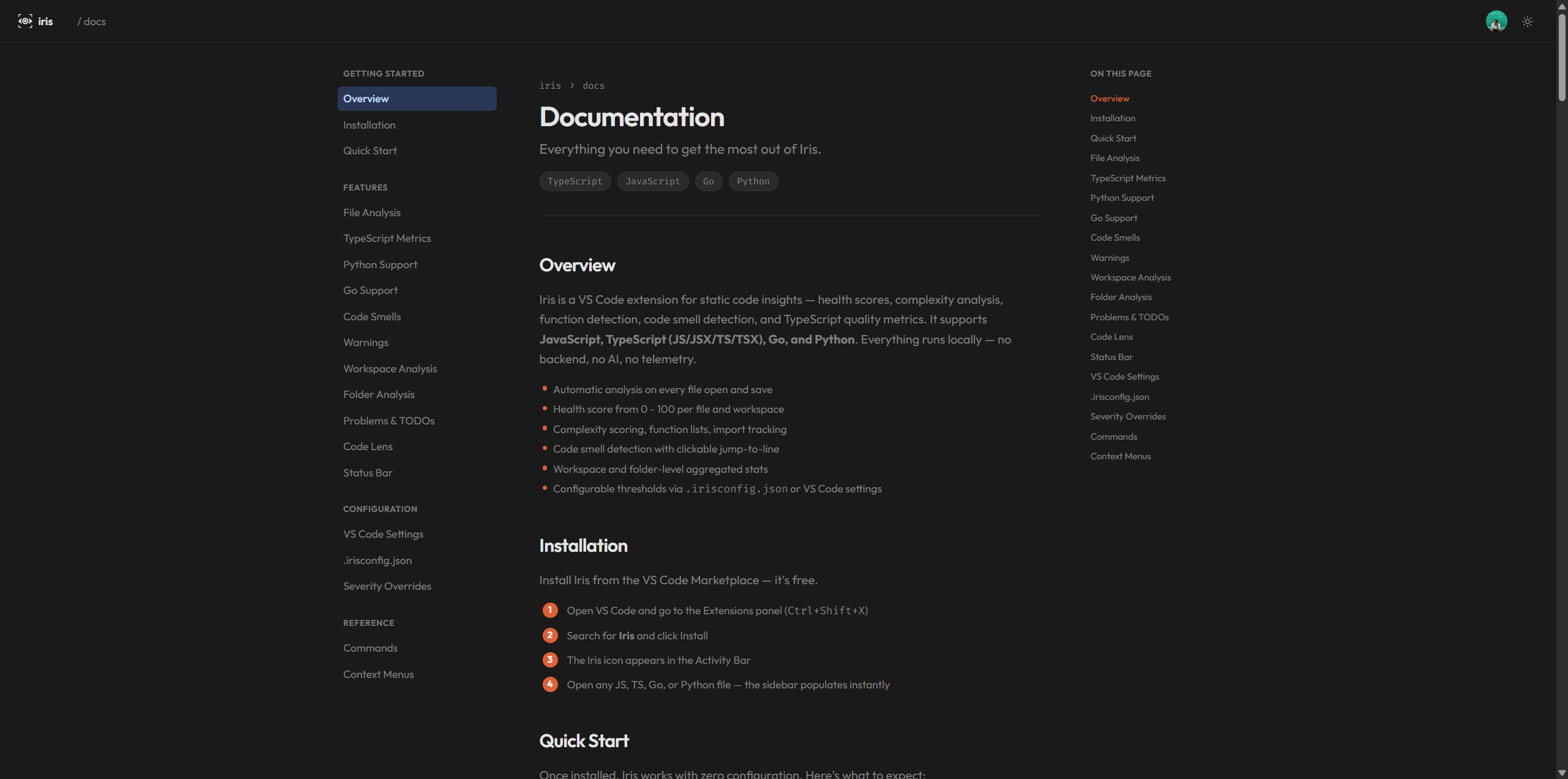 Iris — Code Health gallery image