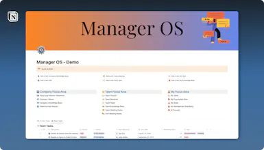 Manager OS - Notion Template gallery image