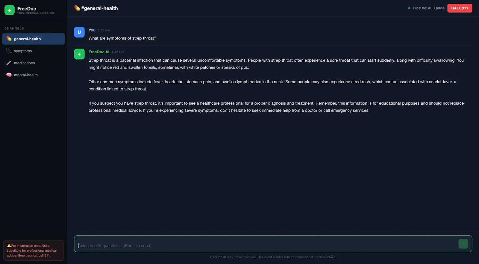 FreeDoc screenshot 2