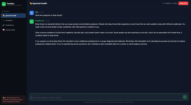 FreeDoc screenshot 2