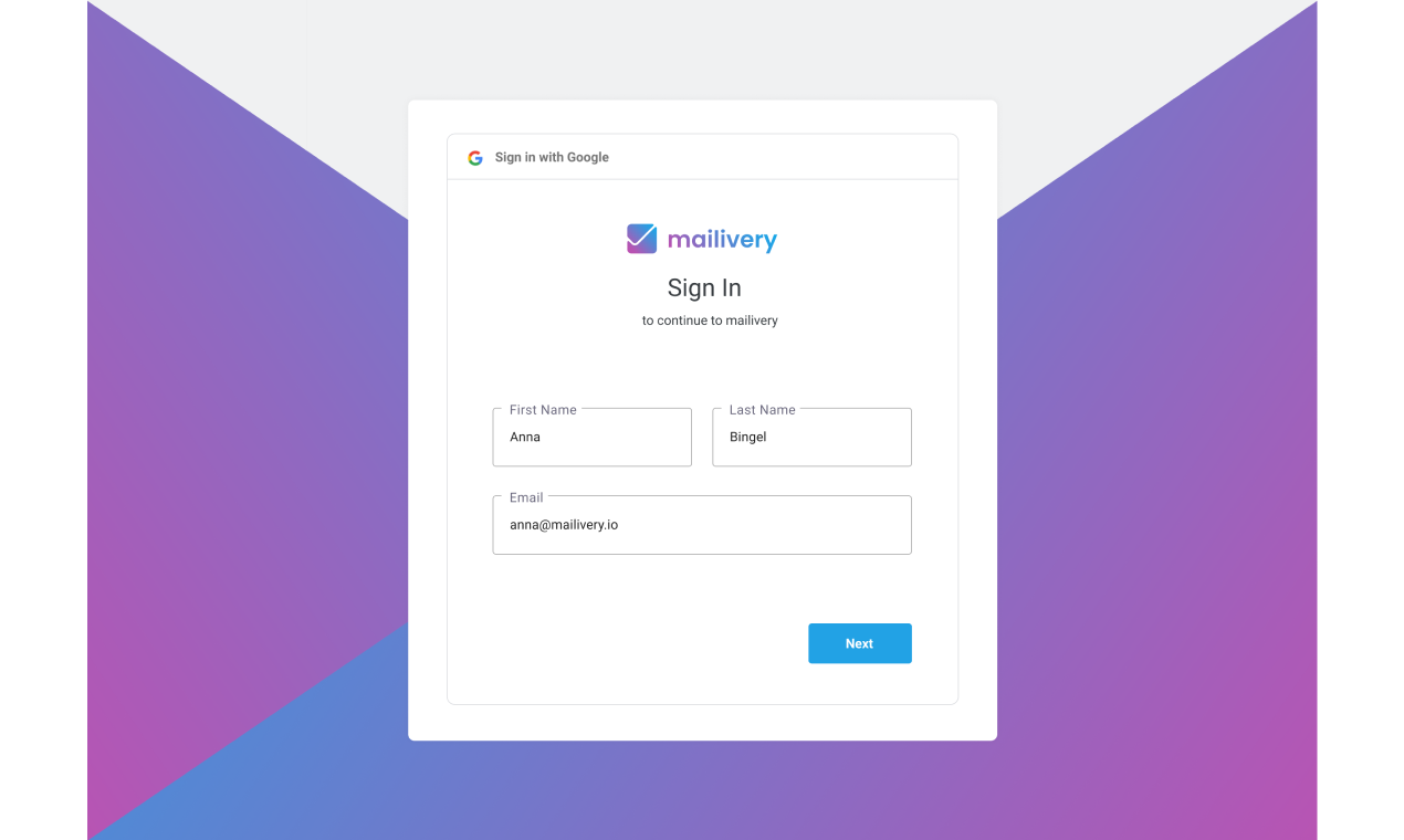 Mailivery gallery image