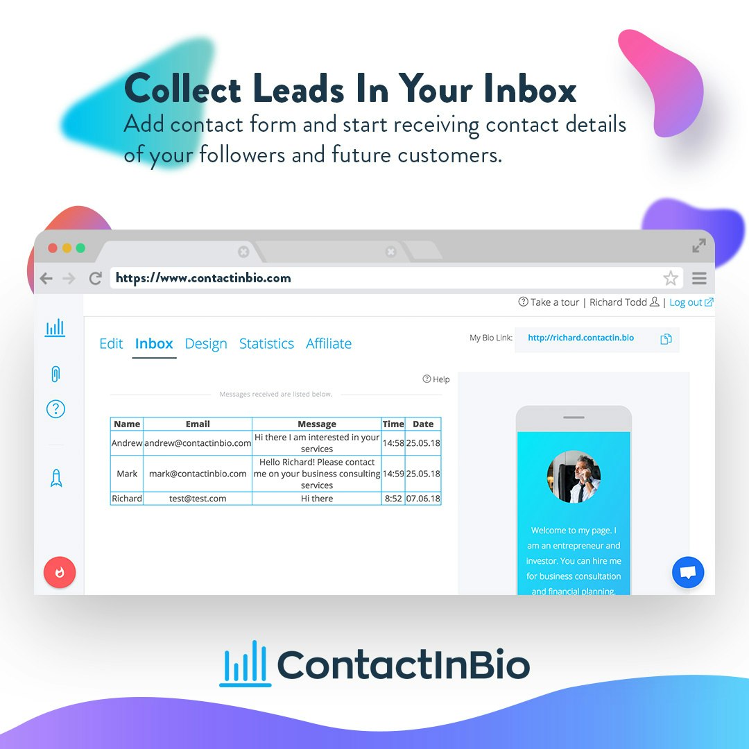 ContactInBio gallery image