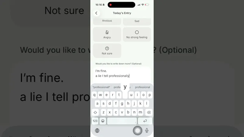 Unsaid screenshot 1 (video preview)