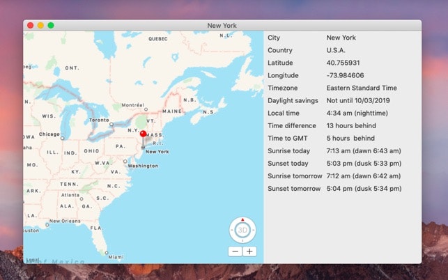 Menu World Time Image