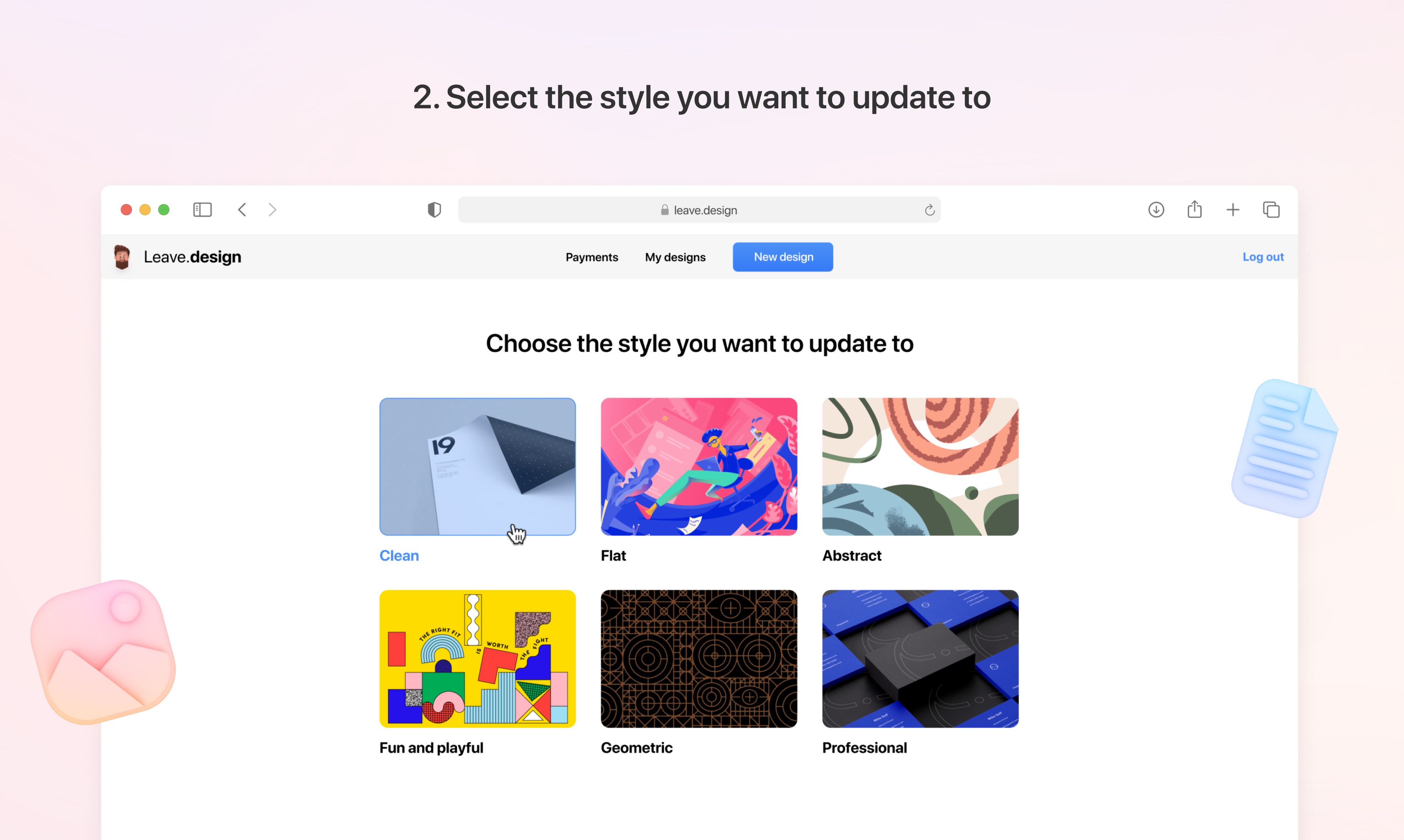 Leave Design gallery image