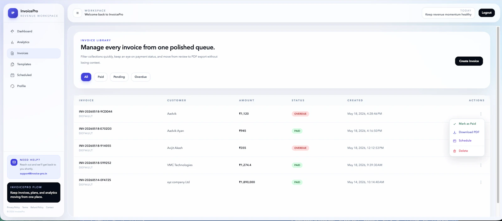 InvoicePro screenshot 5