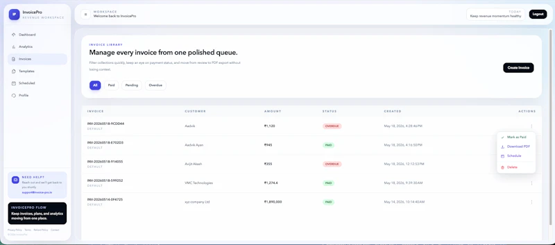 InvoicePro screenshot 5