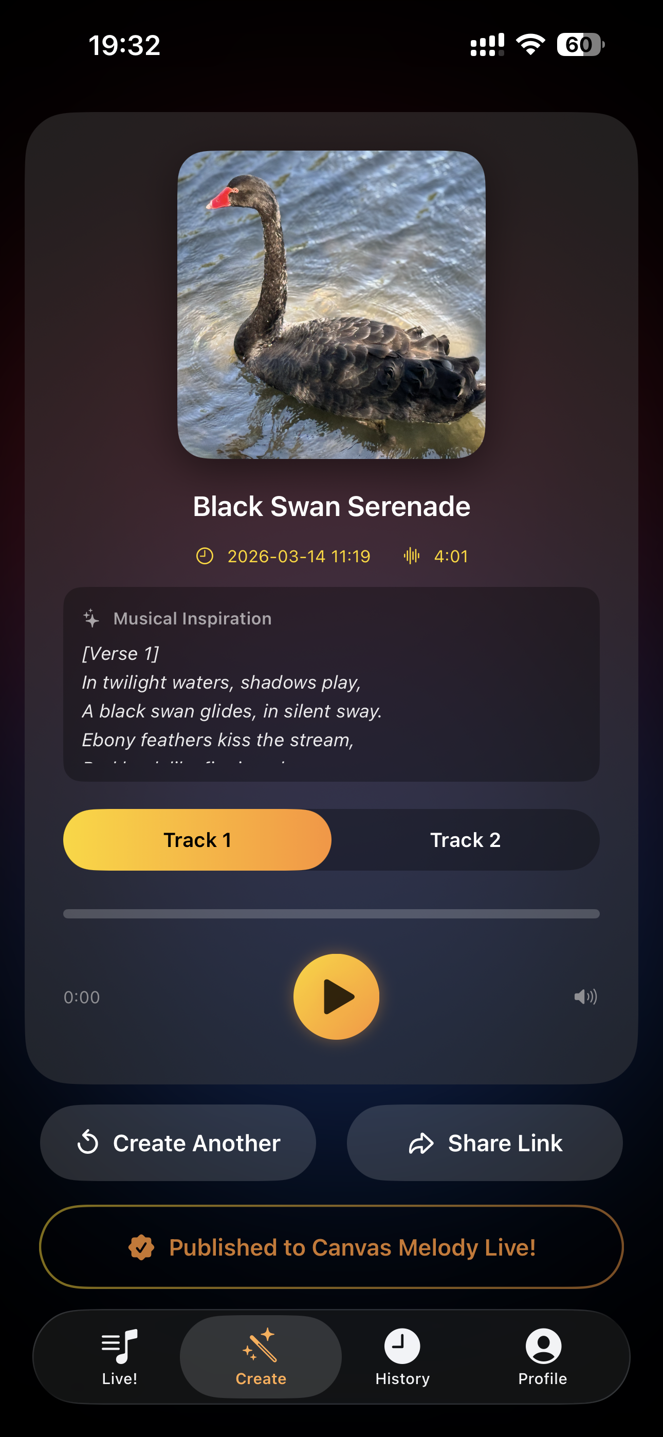 Canvas Melody gallery image