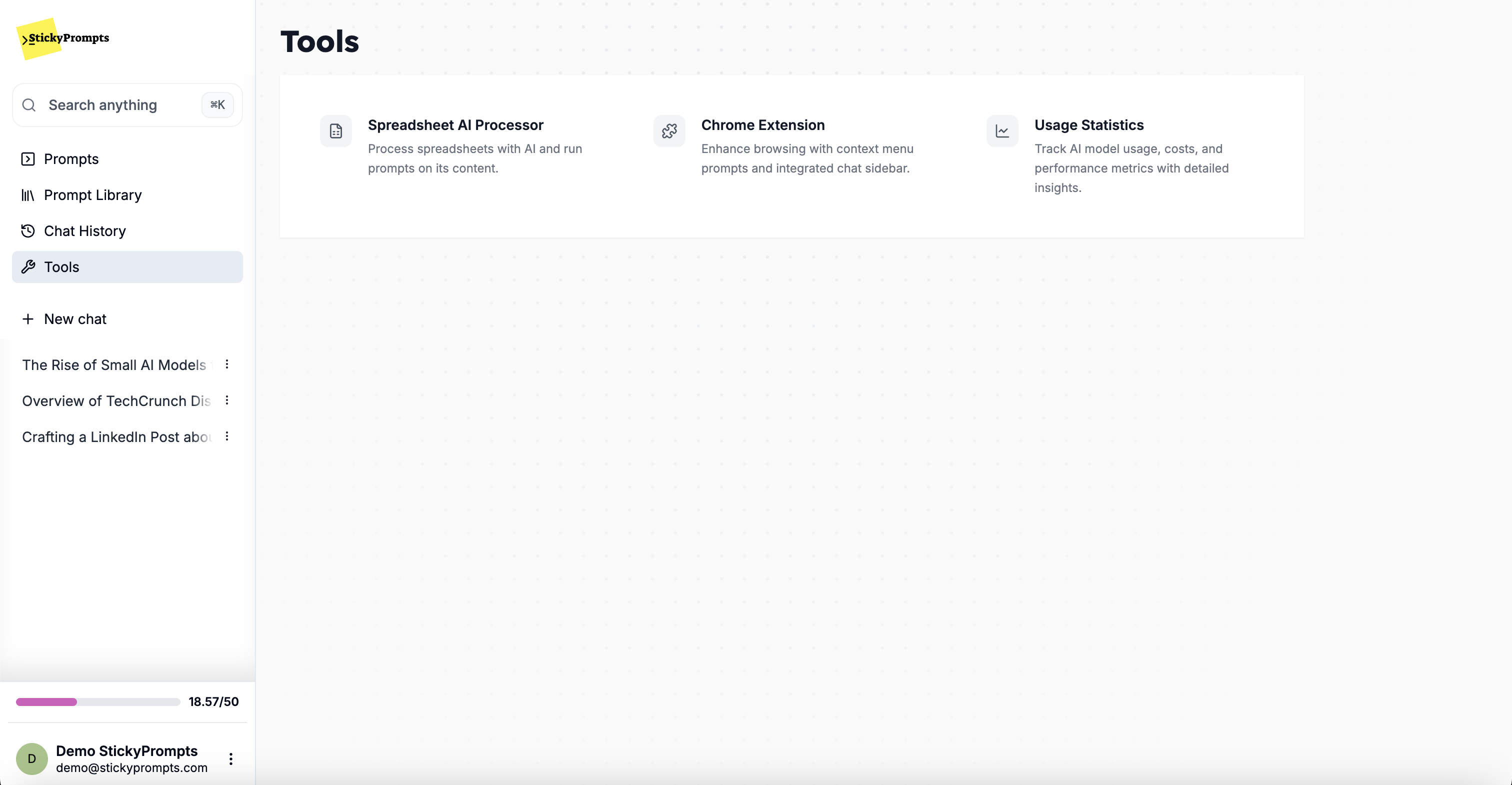 StickyPrompts gallery image