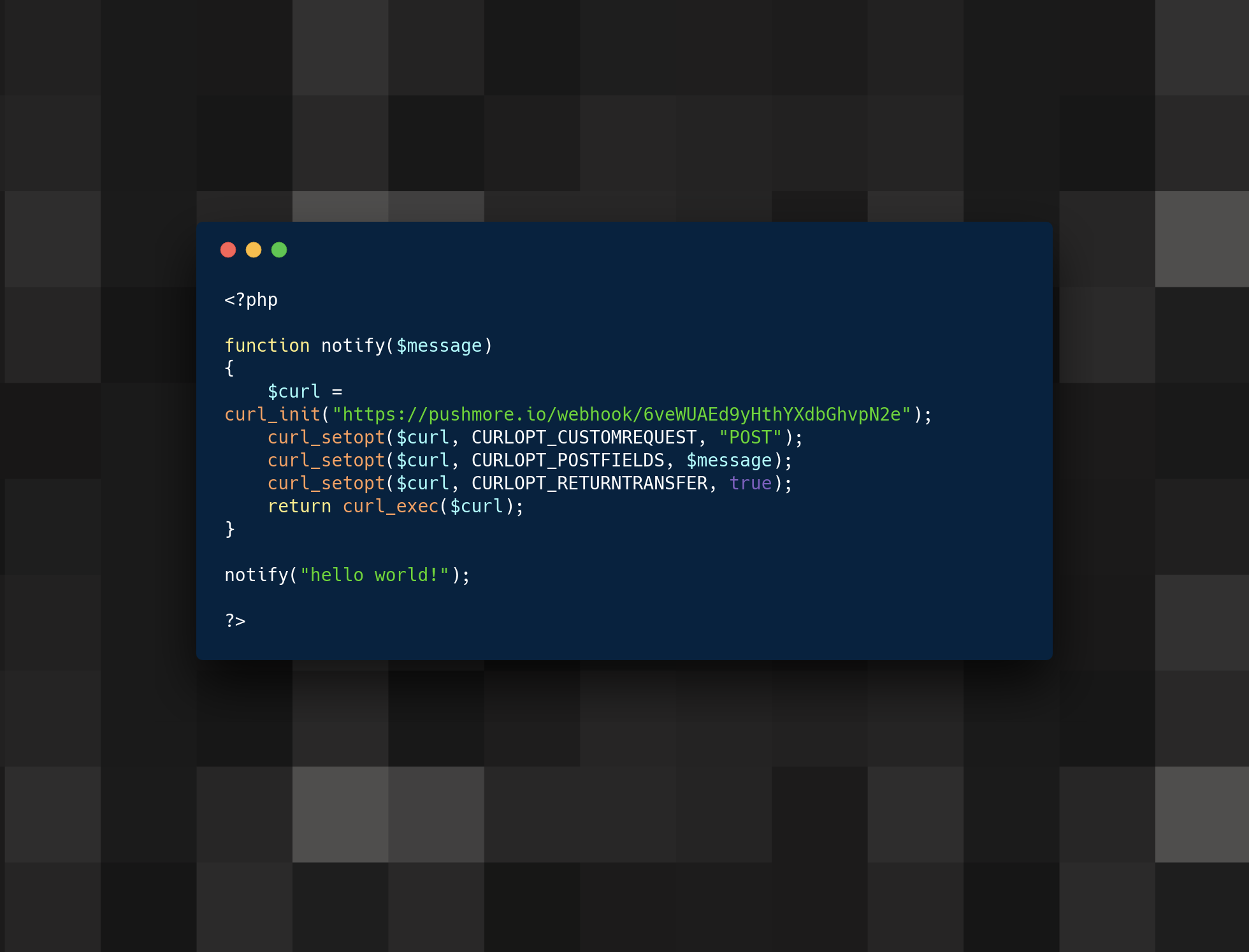 Push More Image