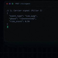PasskeyBridge: Identity Threat Engine - Product Hunt launch logo and brand identity