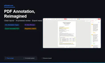 PDFnoted - AI Review, Note & Export gallery image