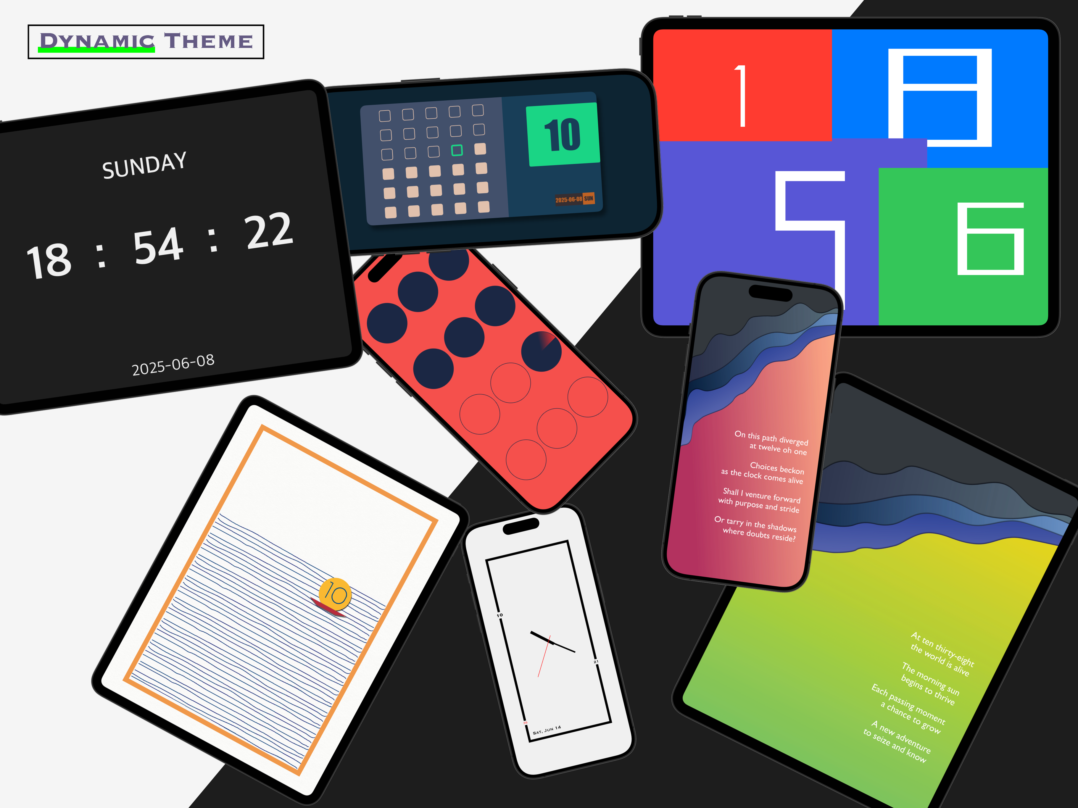 AMClock - A Minimalist Aesthetic Clock media 1