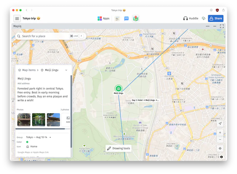 Mapiq screenshot 3