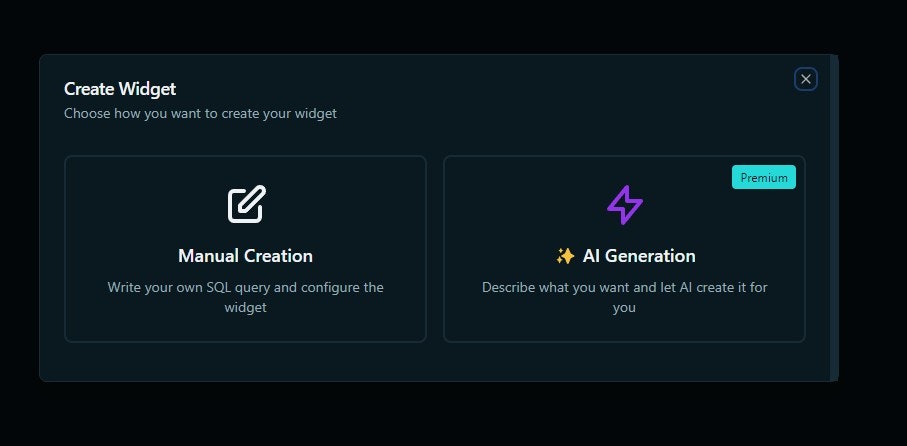 AI powered MySQL client gallery image