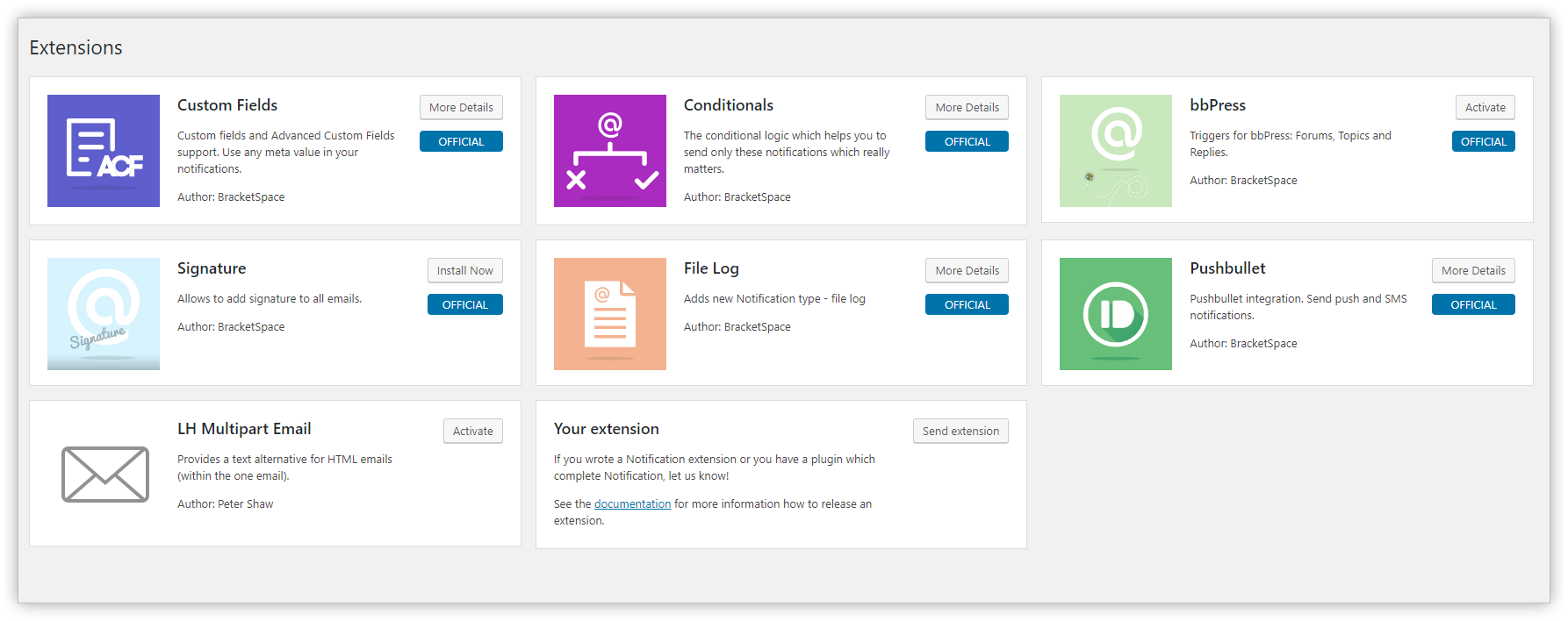 Notification gallery image