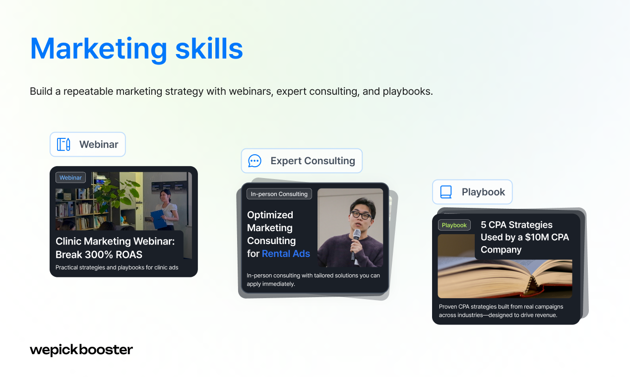 Wepick Booster - Screenshot 4 showing product features and functionality