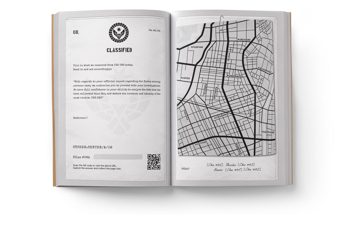 The Cypher Files: Escape room in a book gallery image