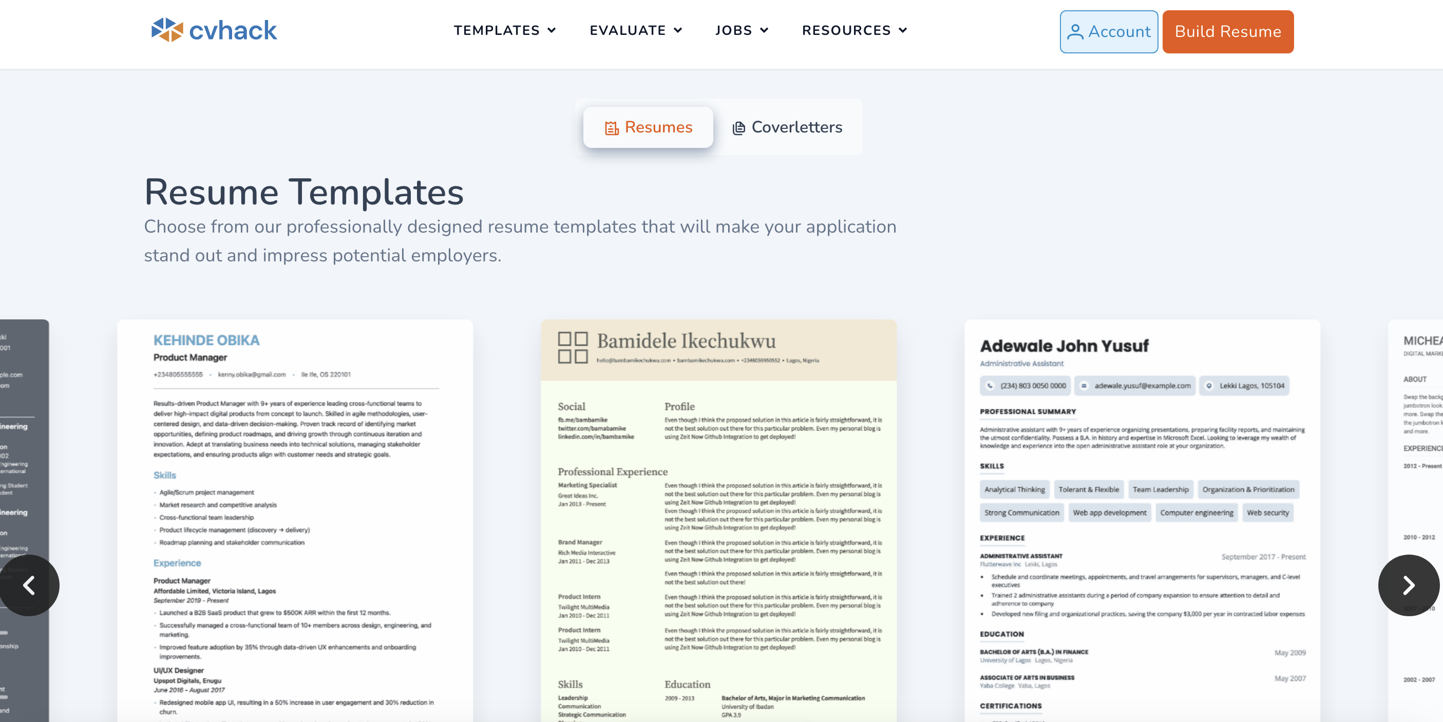 cvhack - สร้าง CV/ประวัติย่อที่คุณได้รับการว่าจ้าง media 5