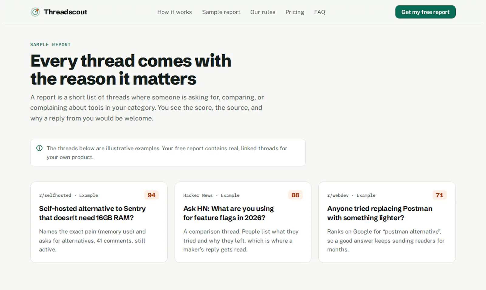 Threadscout screenshot 3