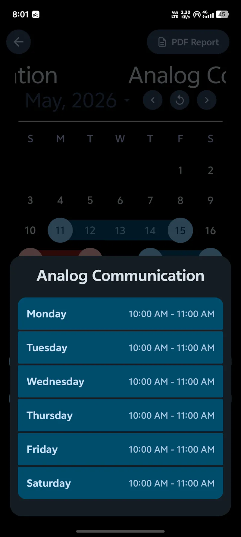 self attendance app built for student  screenshot 5