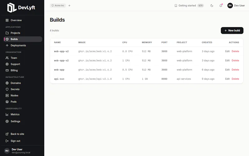 DevLyft screenshot 5