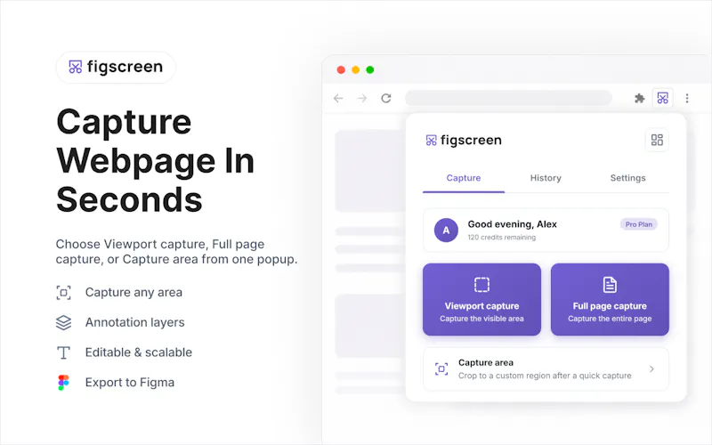 Figscreen screenshot 1