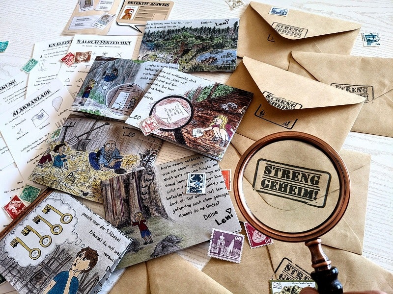 Brief-detective - Post investigativo personalizzato per bambini media 3