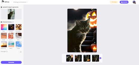 HitPaw Online AI Background Generator gallery image