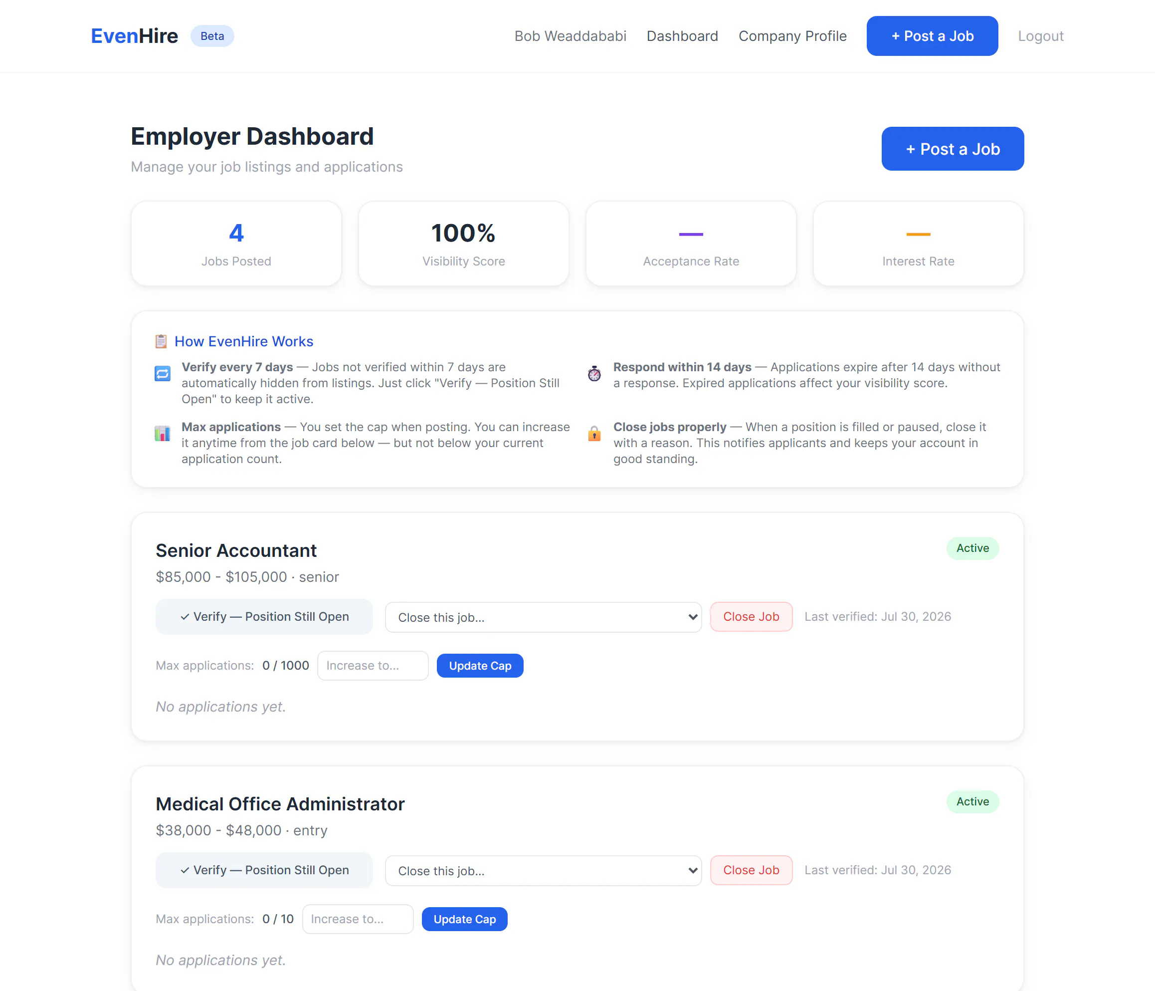 EvenHire — Hiring Done Right gallery image