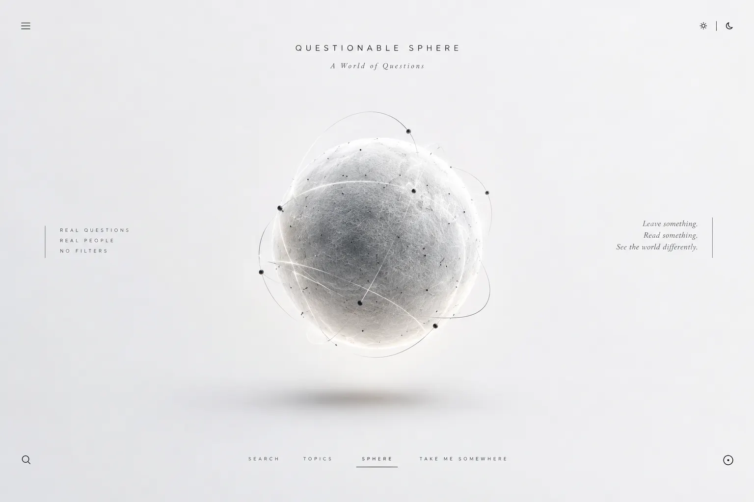 Questionable Sphere   