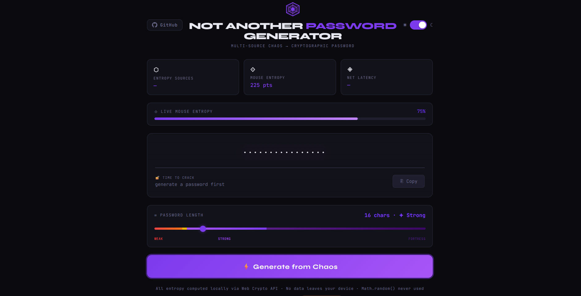 Not Another Password Generator gallery image