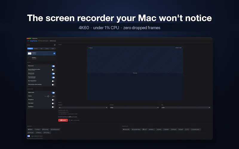 Wispframe screenshot 3