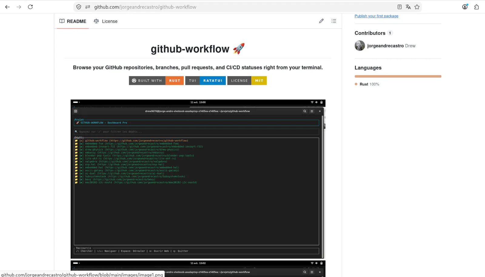 Github-workflow  gallery image