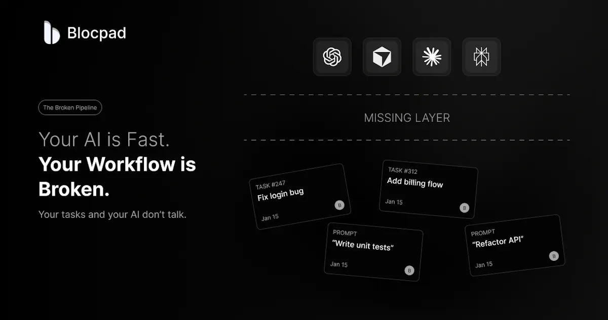 Blocpad CLI-The missing layer for cursor