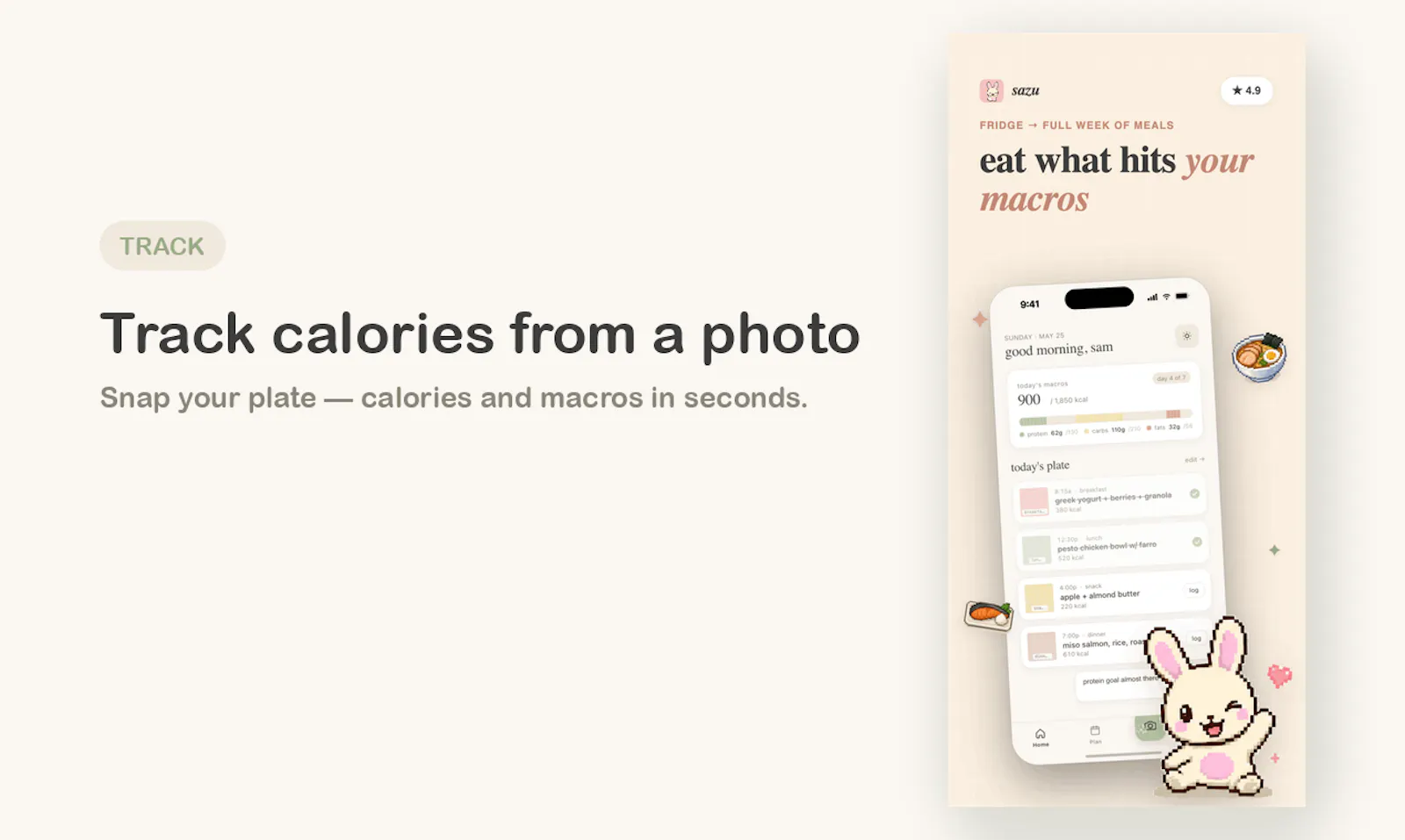 Sazu: AI Meal Prep & Tracker screenshot 2