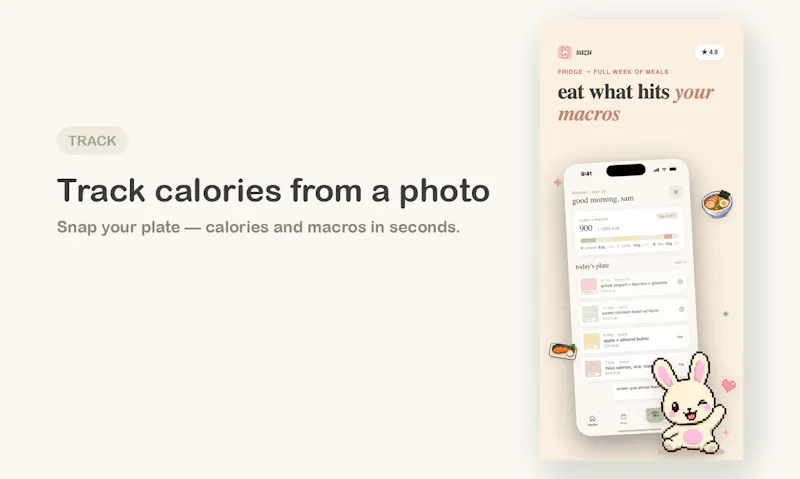 Sazu: AI Meal Prep & Tracker screenshot 2