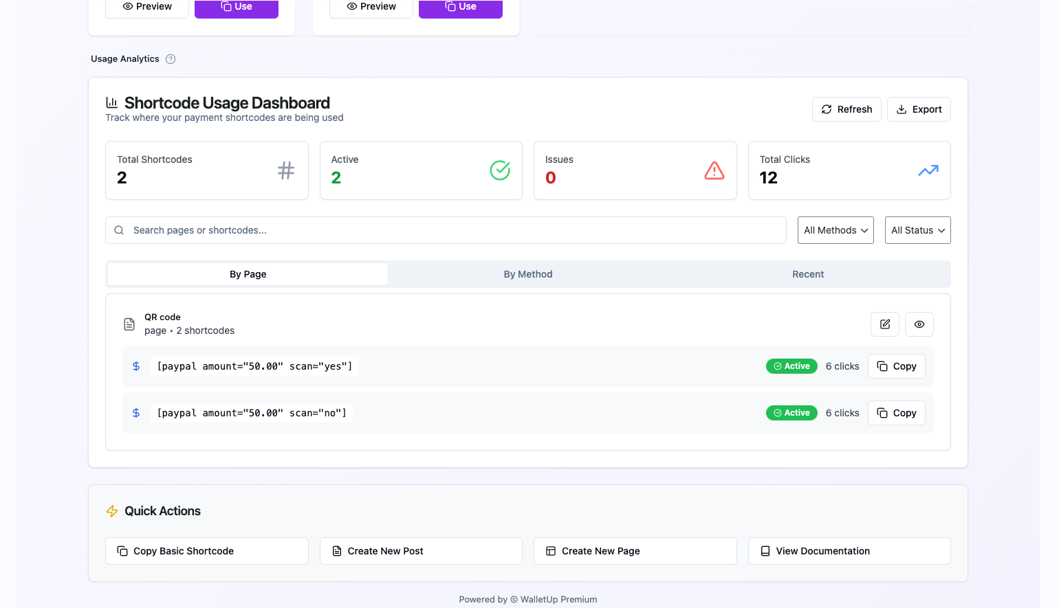 Wallet Up URL Shortener and ZenithQR gallery image